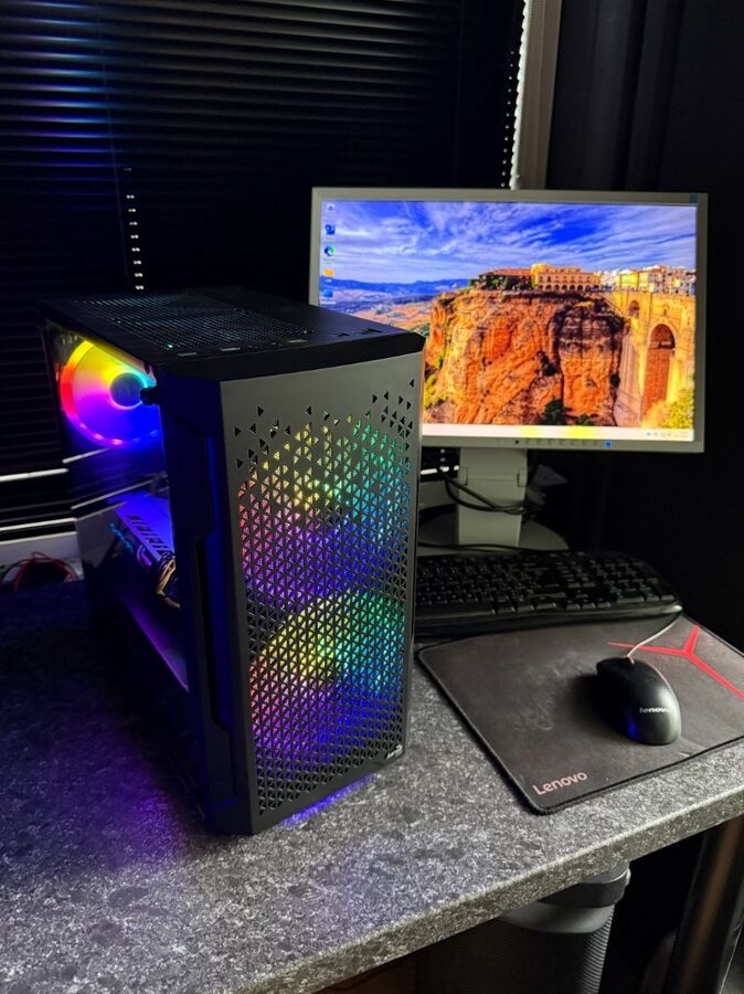 Herný počítač Ryzen 3 4100 / RX 580 4GB / 12GB / SSD+HDD