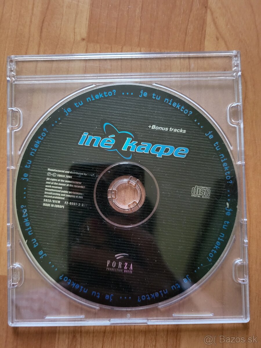 CD Iné Kafé - Je tu niekto bez obalu