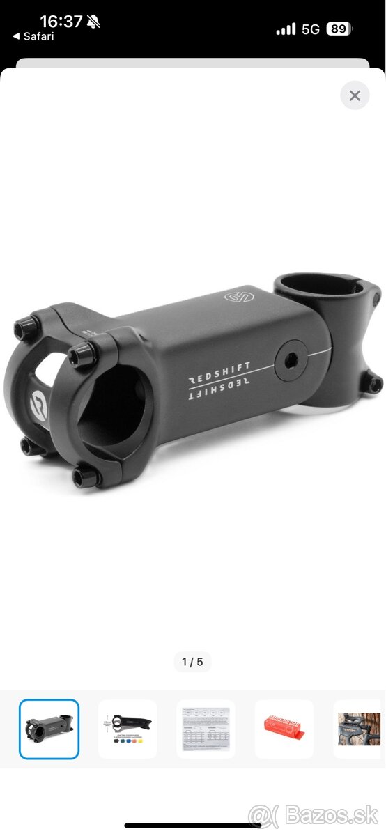 cestný/gravel predstavec Redshift Shockstop, 100mm