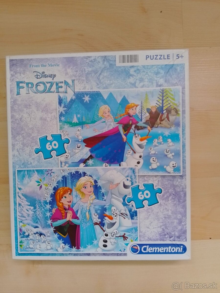 Puzzle (Frozen, Hello Kitty a iné)