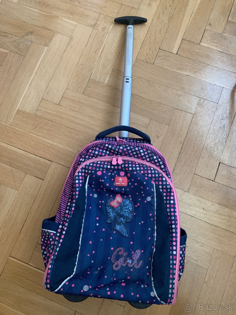 Školský kufor pre dievčatko na základnú školu