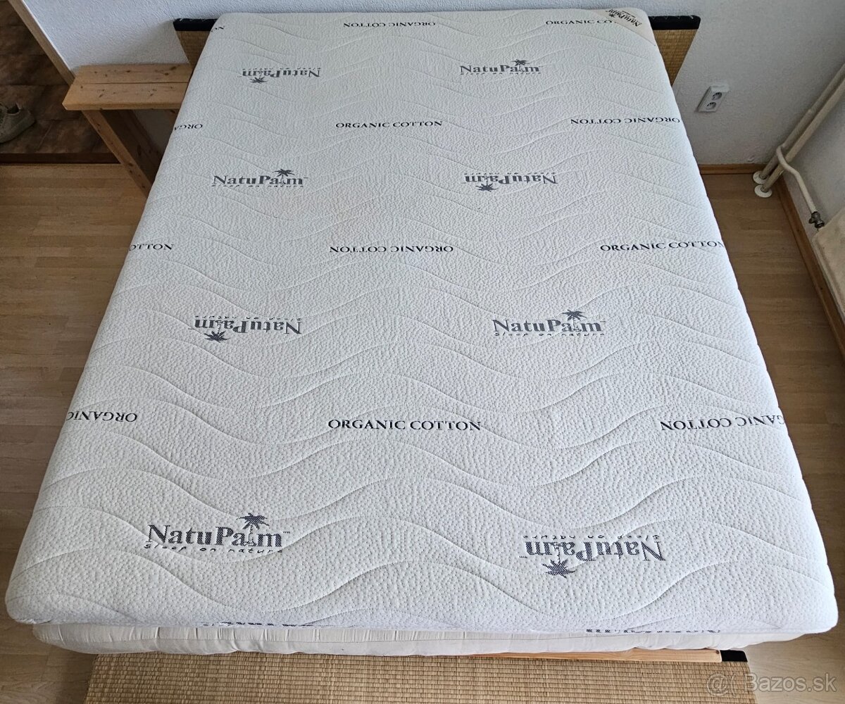 Matrac NatuPalm z organickej bavlny 160x200