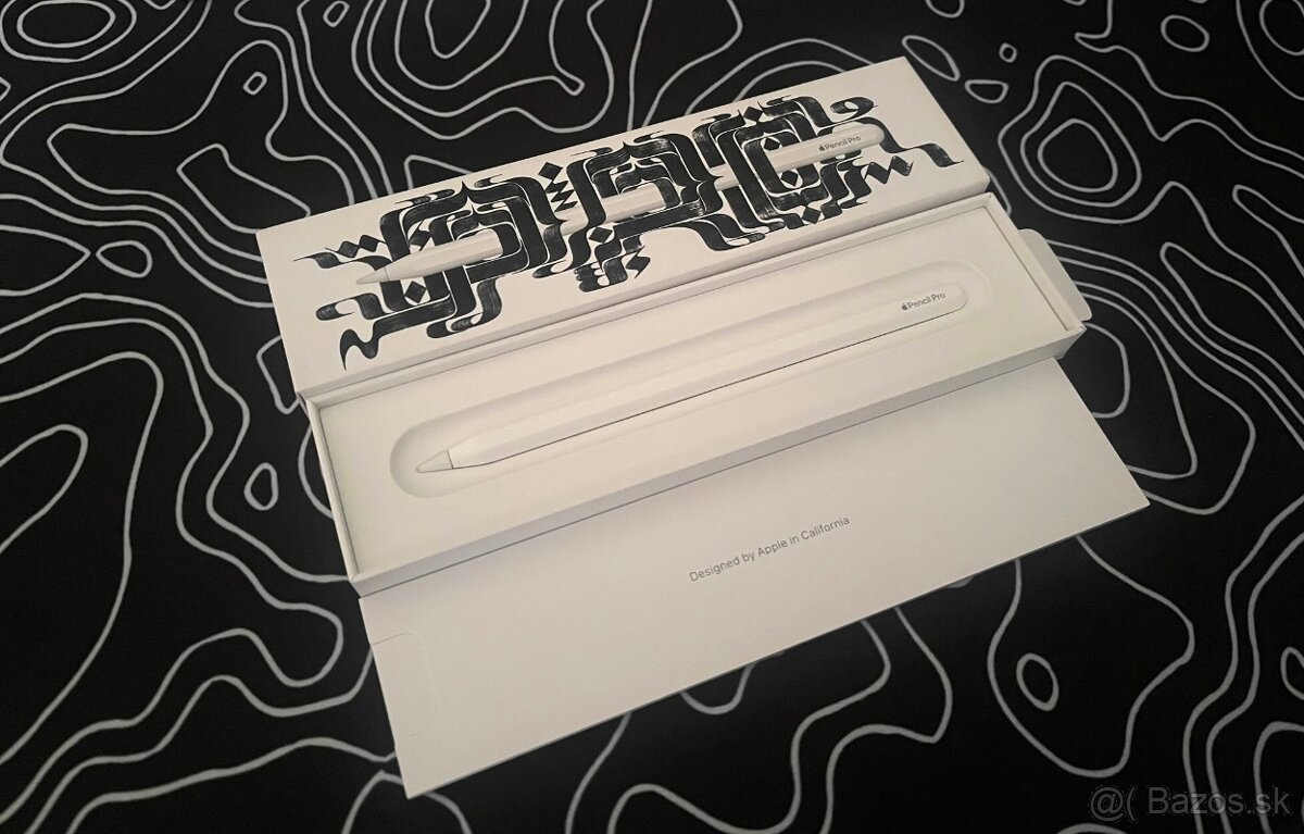 Apple Pencil Pro + Obal Ipad, ochranné sklo