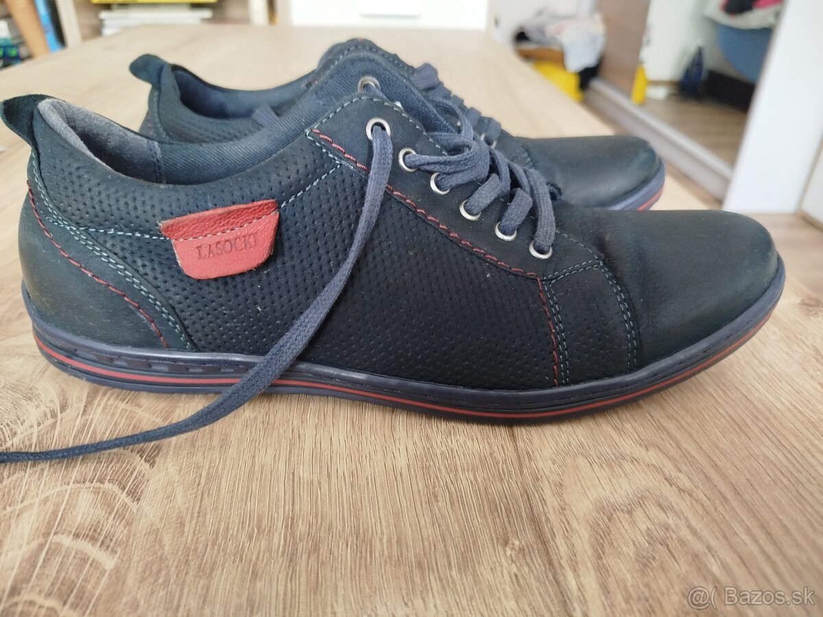 Kožené športové poltopánky LASOCKI.vel 42