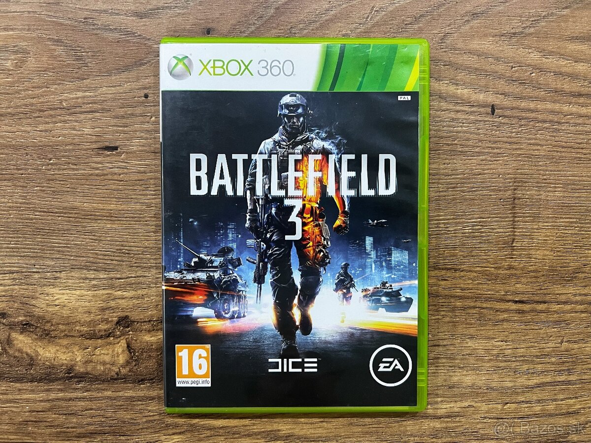 Hra na Xbox 360 - Battlefield 3