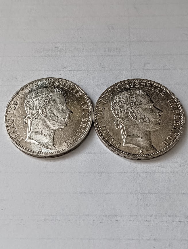 MINCE FJ.I.RAKUSKE 1ZLATNIKY1860A1861A