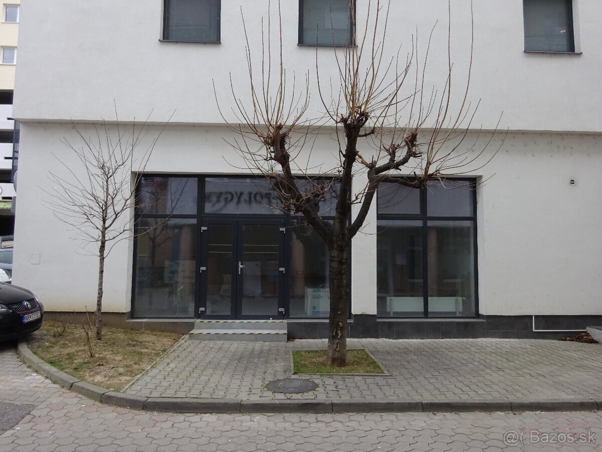 NOVÝ OBCHODNÝ PRIESTOR POLYGÓN S VÝKLADMI, 63m2, prízemie