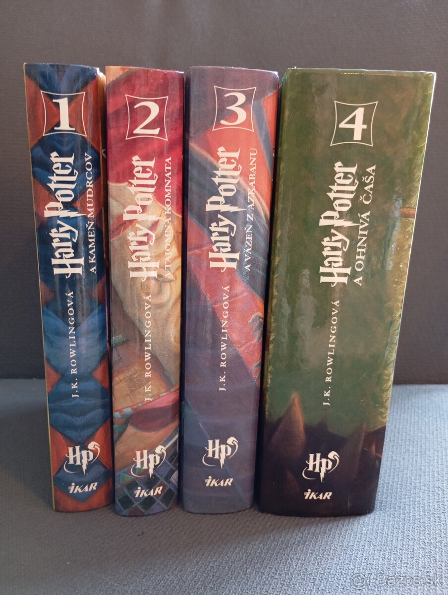 Harry Potter 1-4 10€/kus