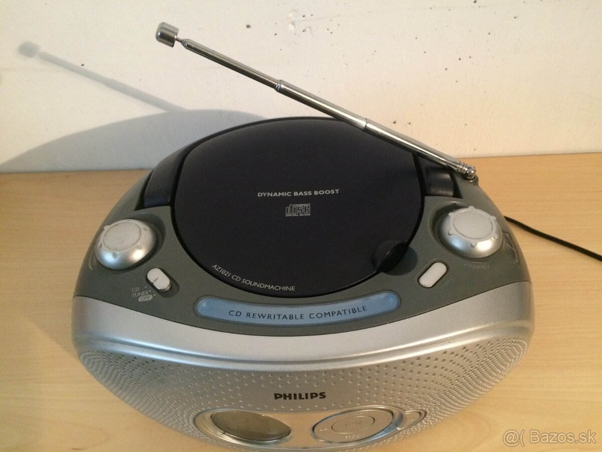 PHILIPS - AZ1021 Radio s CD-RW player