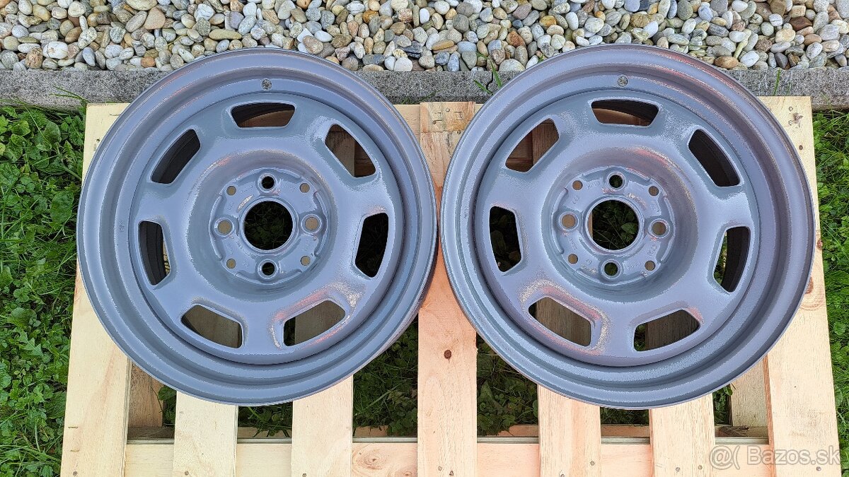 PLECH. DISKY R14 4x100 - PRIVESNÝ VOZÍK