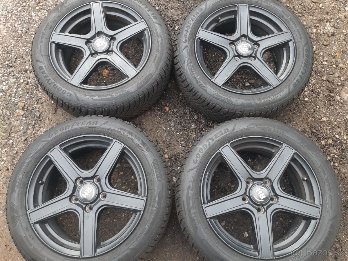ELEKTRONY 5x112r16 obuté zimné 205/55r16