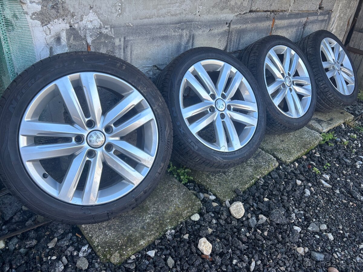 5x112 r17 pneu 225/45 r17 letne Original VW