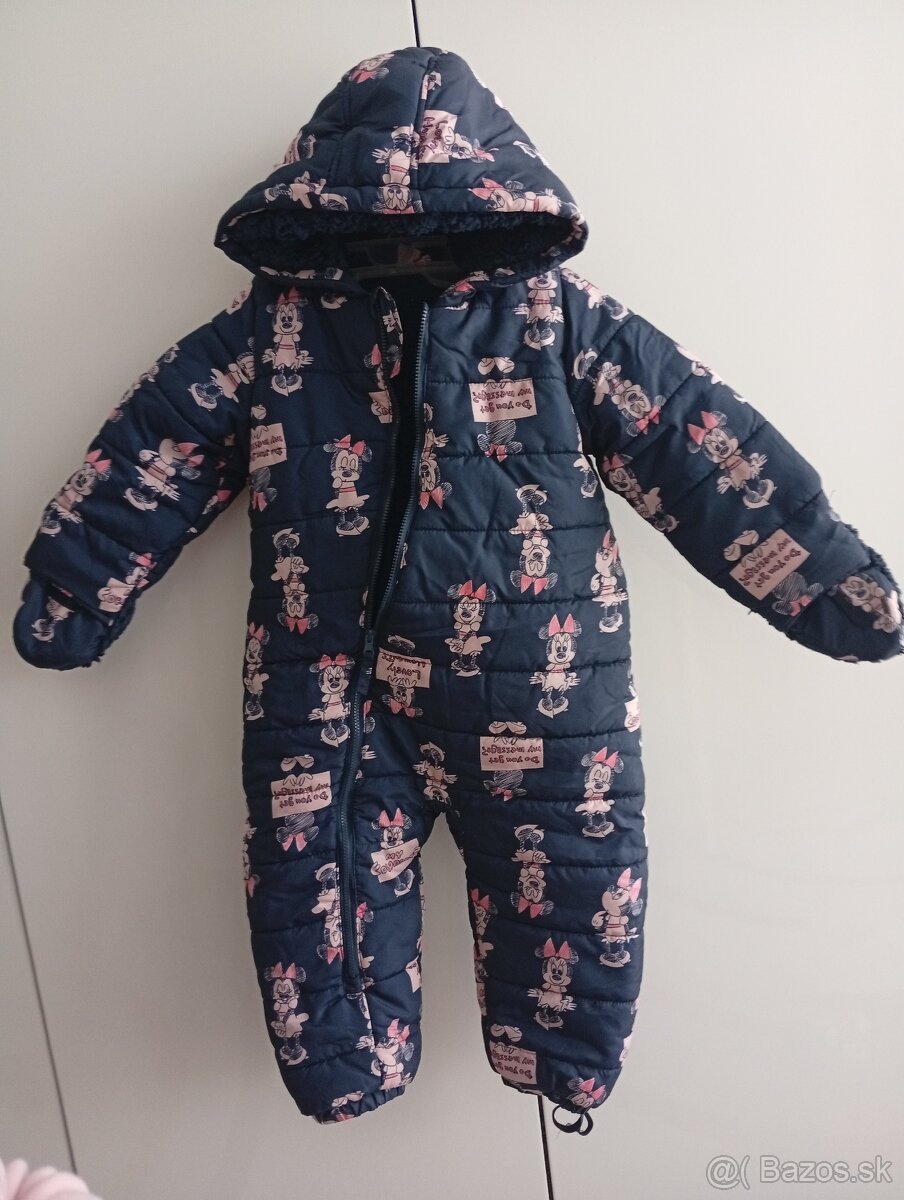Detský zimný overal Disney Baby Mickey 92