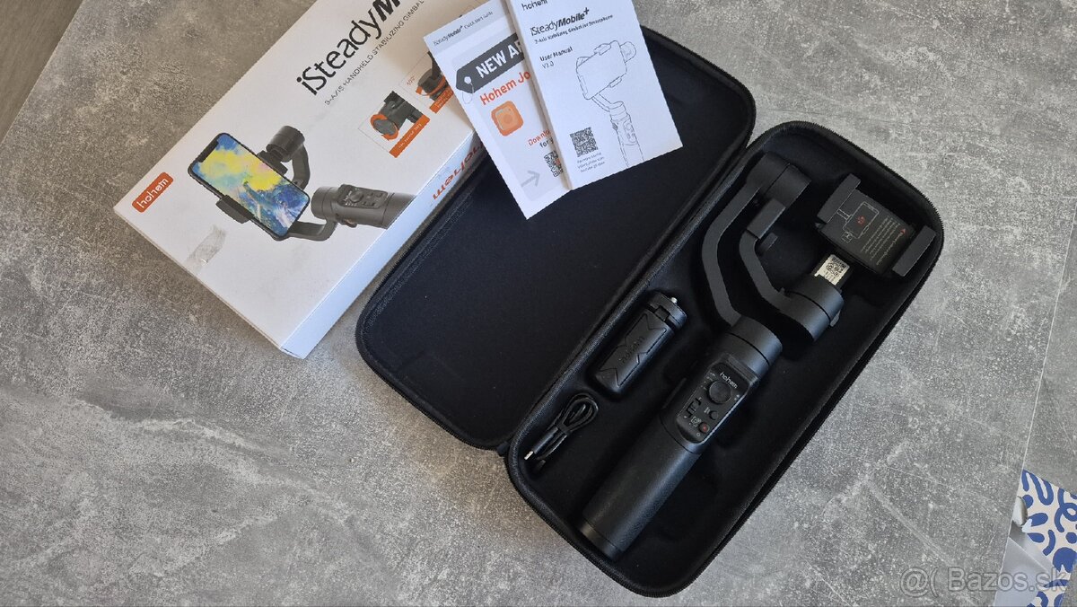 Gimbal stabilizator pre mobil