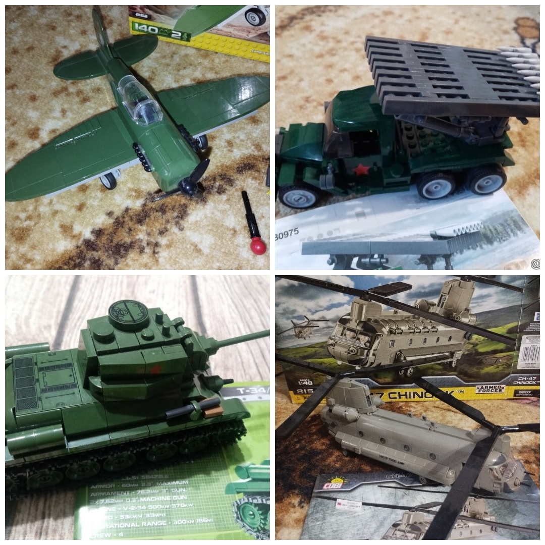 Stavebnice Cobi a Sluban