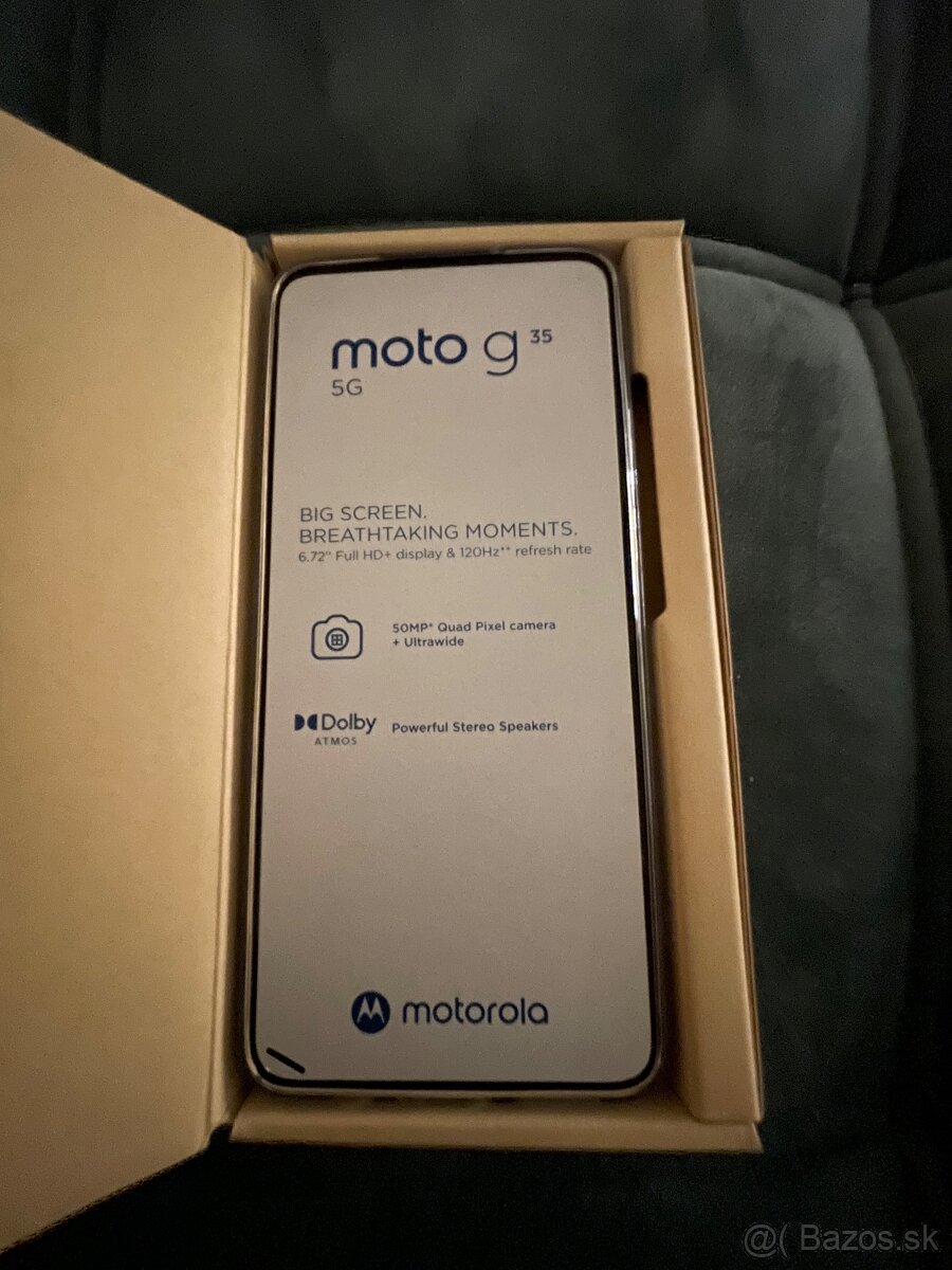 Predám Motorola g35 5g 128gb úplne nový