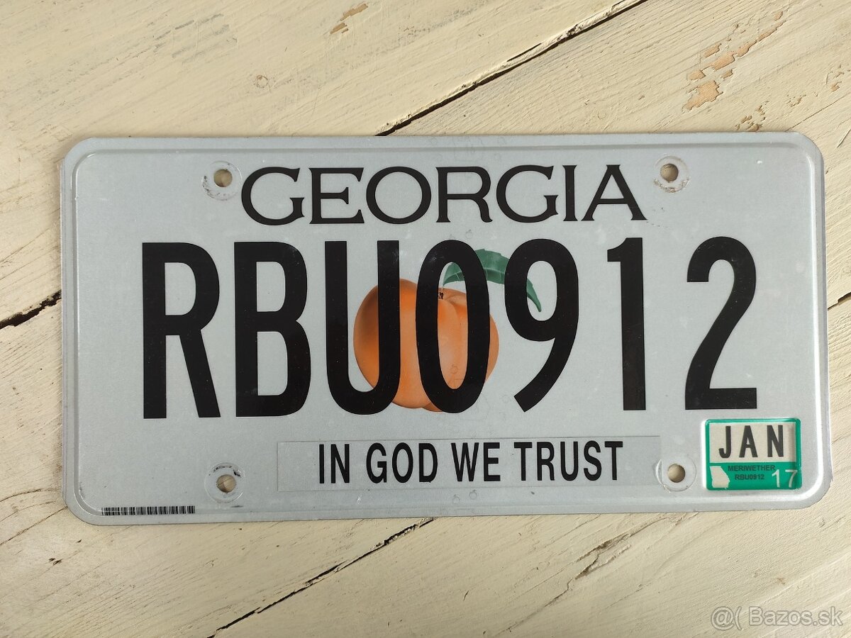 americke spz 50 statov