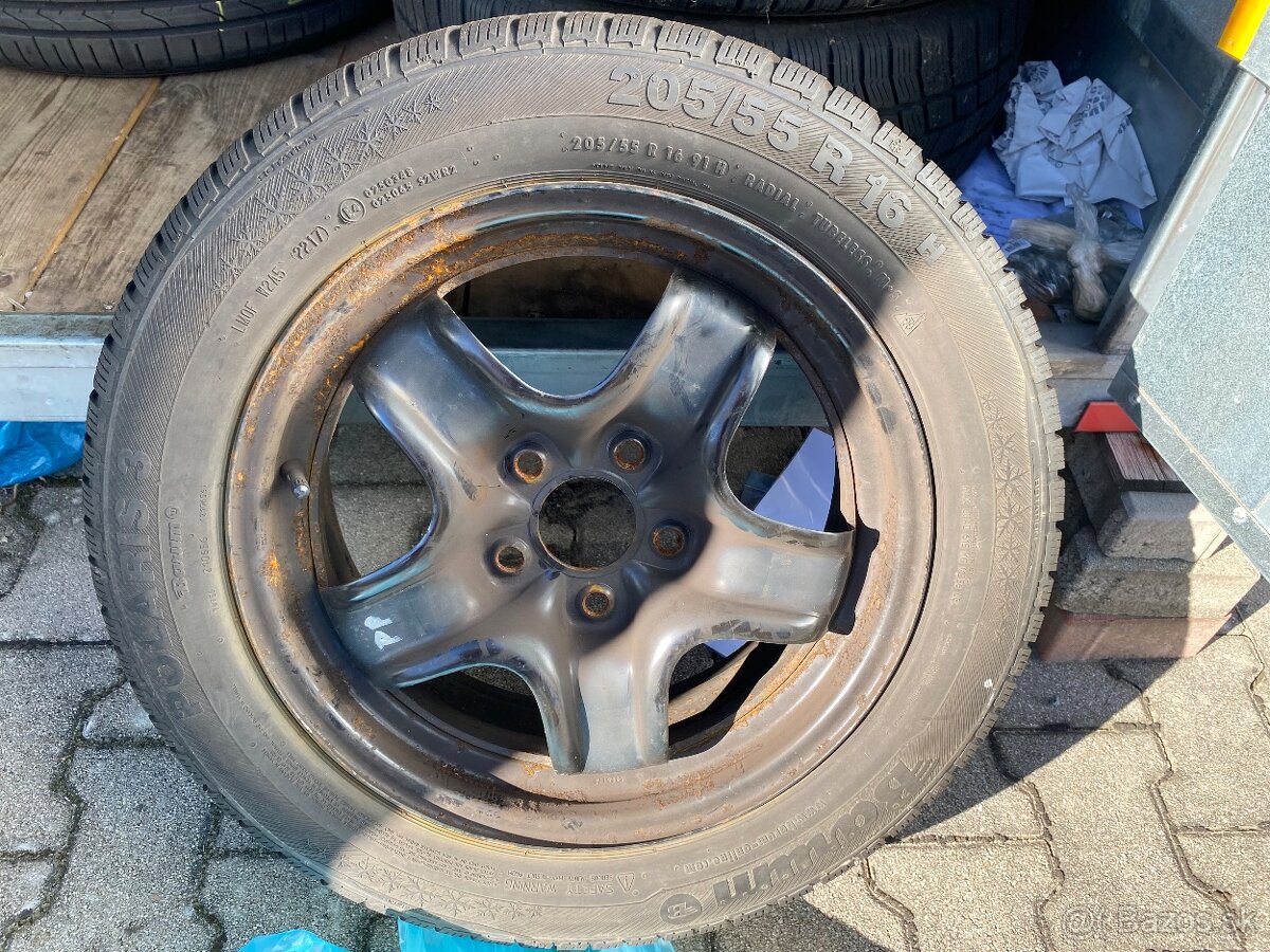 Zimné kolesá 205/55 R16