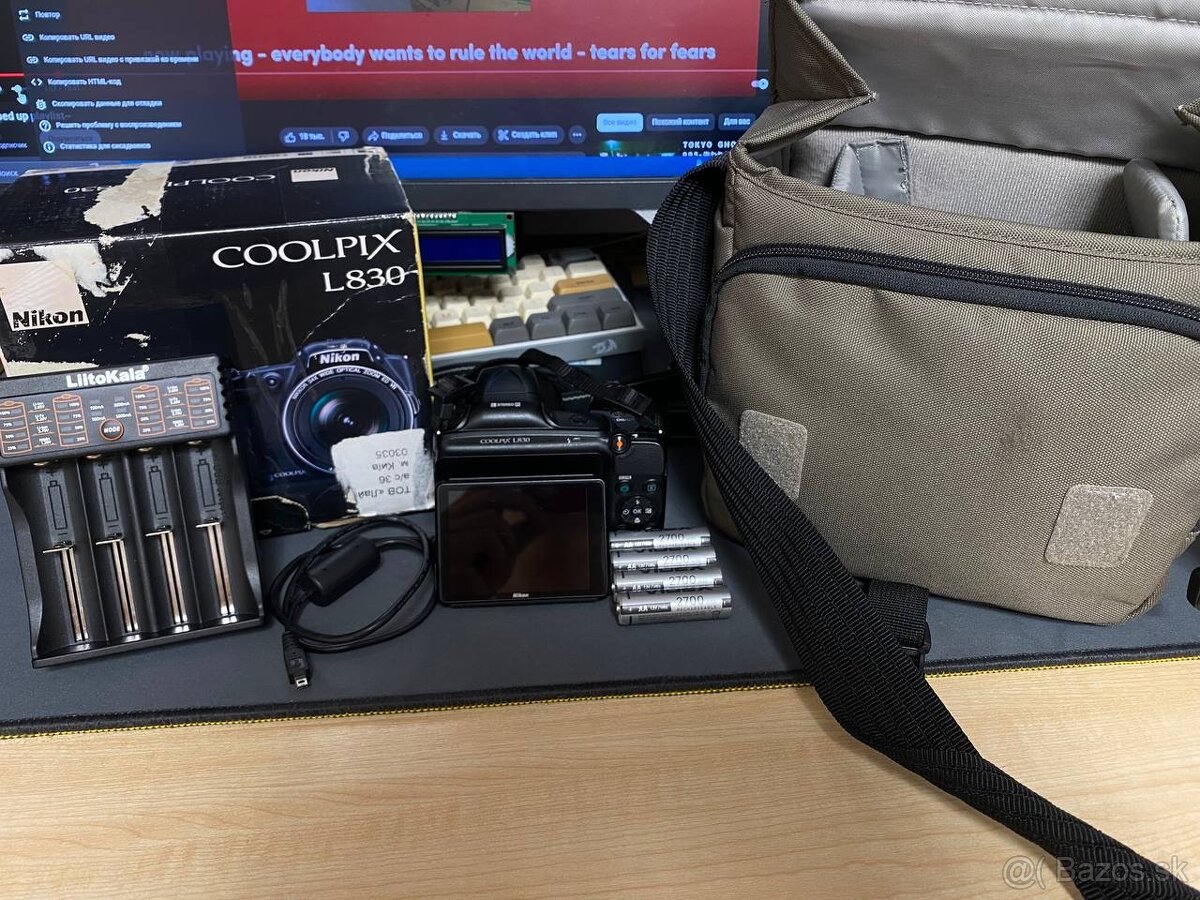Fotoaparat nikon coolpix l830