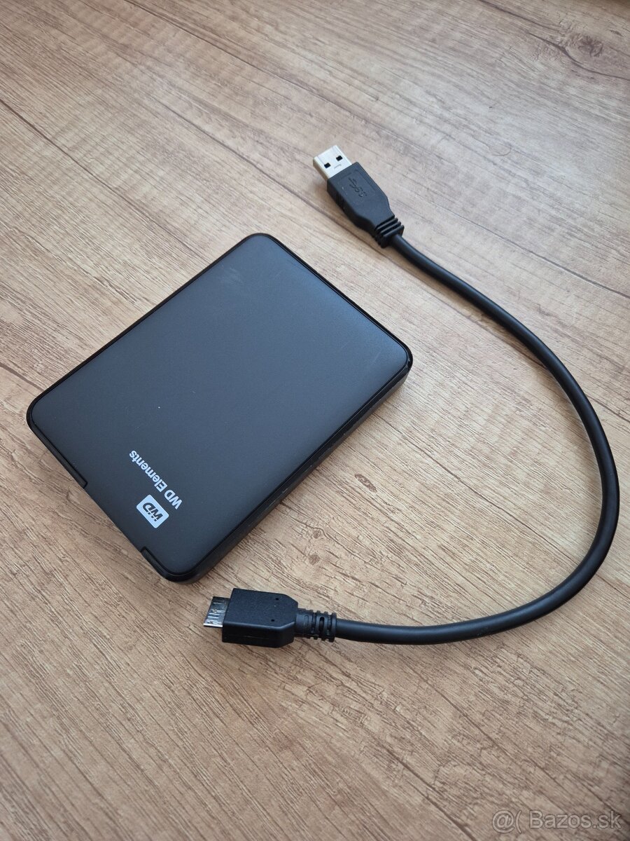 WD Externý disk ELEMENTS Portable 2,5" 750GB čierny