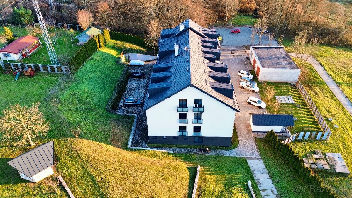 Štýlový 2-izbový byt + bazén, sauny a súkromné parkovanie