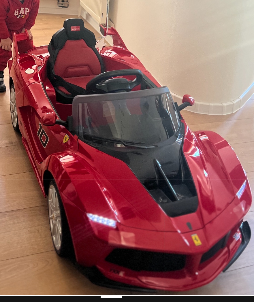 Elektrické auto pre deti  Ferrari