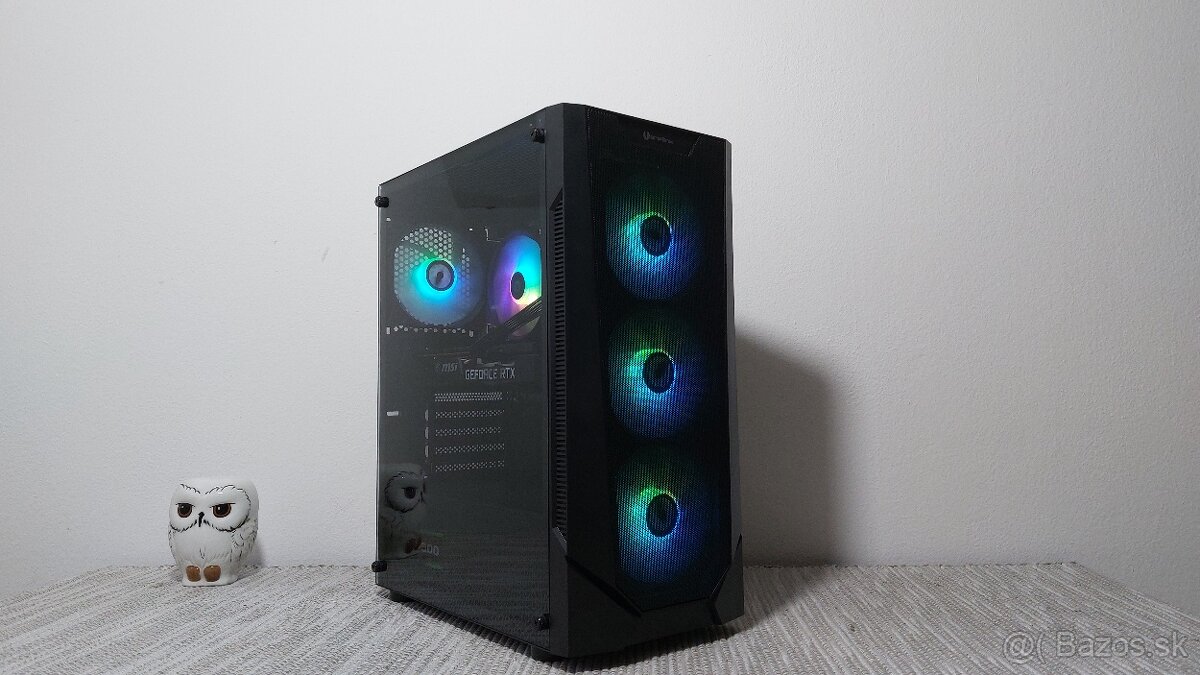 Herný pc 6jadro Ryzen 5 5500 3,60ghz/NVME/GTX1660SUPER 6GB