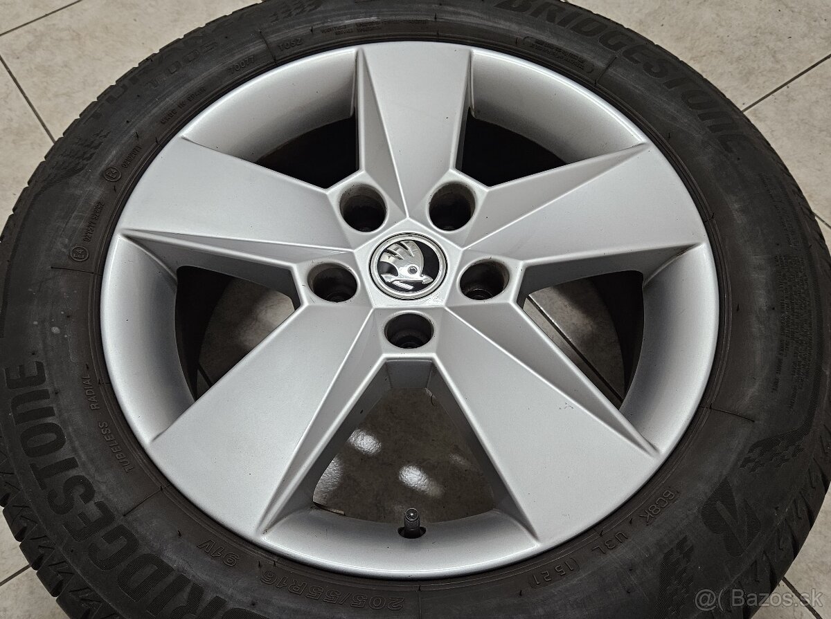 alu "16" ŠKODA + Bridgestone