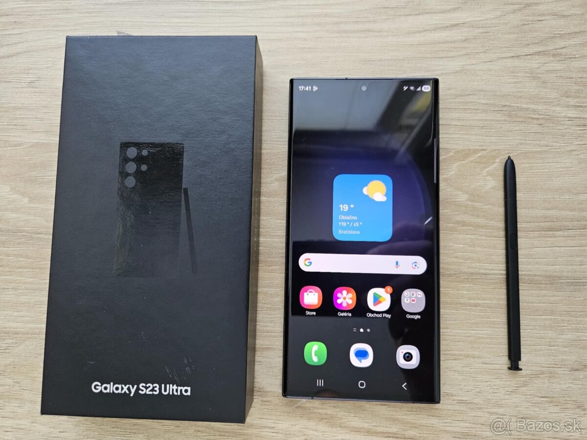 Samsung Galaxy S23 Ultra 5G 256GB EE,cierny,top stav,zaruka
