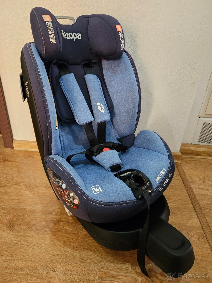 Detská autosedačka Zopa Protect i-Size blue.