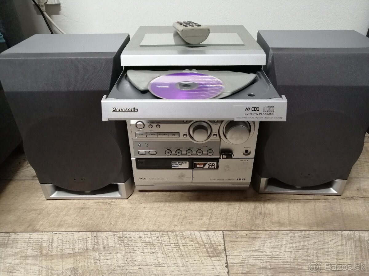 Bluetooth hifi veža Panasonic