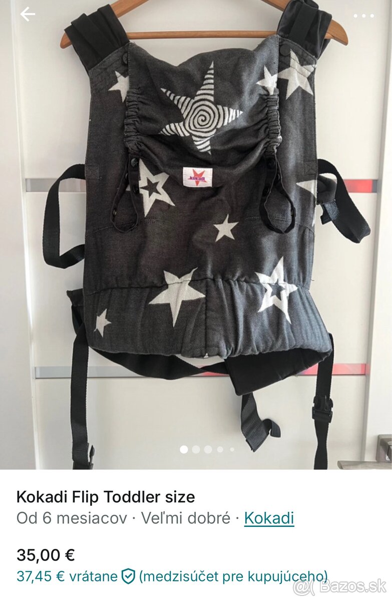 Nosic Kokadi Flip Toddler size od 6mes.