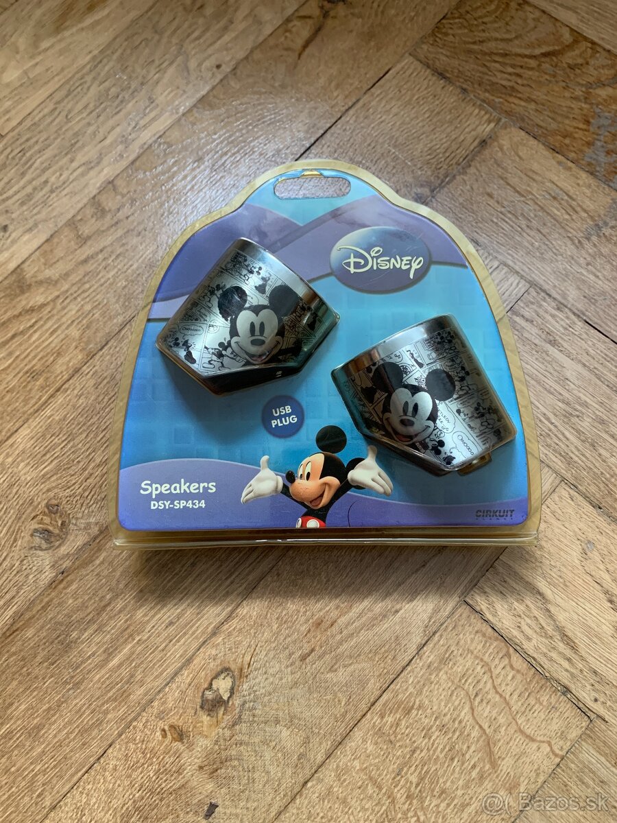 Predám mini reproduktory Disney Mickey Mouse DSY-SP434