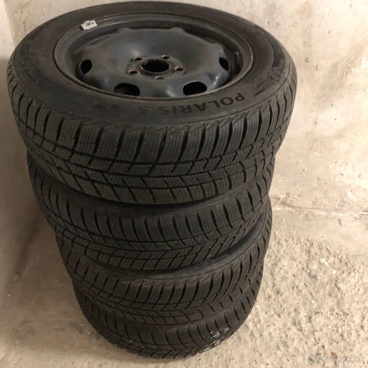 4x zimne 185/60 R14 82T Barum Polaris 5, plech