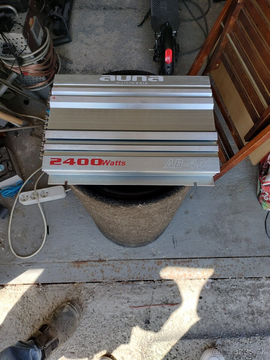 Subwoofer zosilňovač