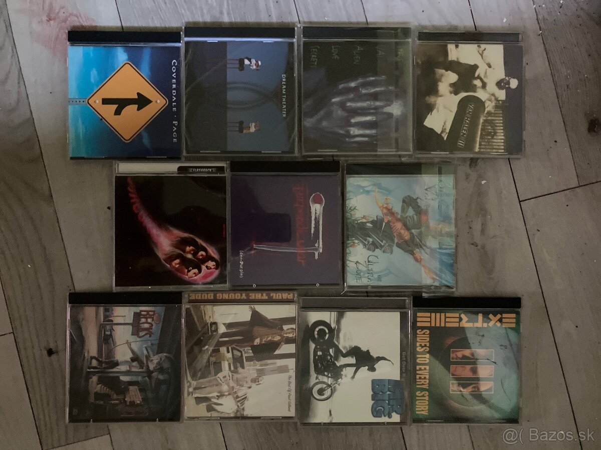 Dream theater , Mr Big , Van Halen, Extreme, Beck, Vai
