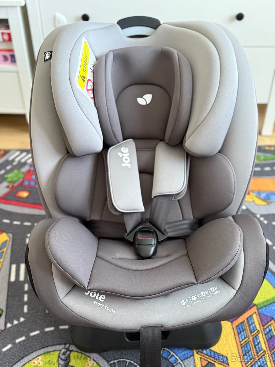 Joie Every Stage 0–36 kg – bez ISOFIX, ako nová