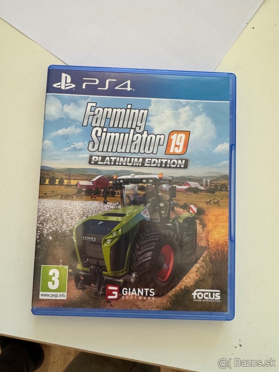 Predam farming simulator 19 na playstation 4