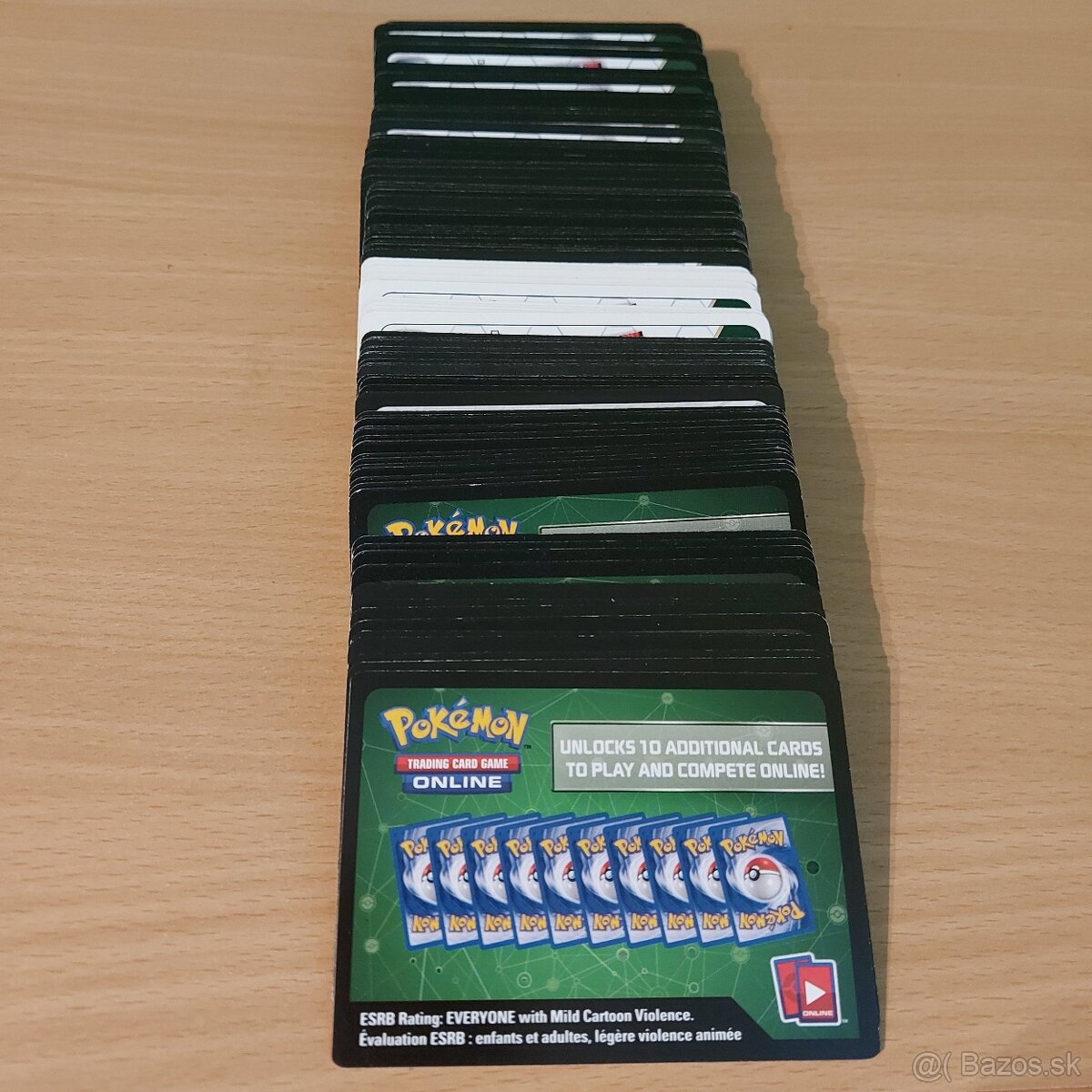 PREDÁM POKÉMON KARTY S ONLINE KÓDMI PRE SUN & MOON + SWORD