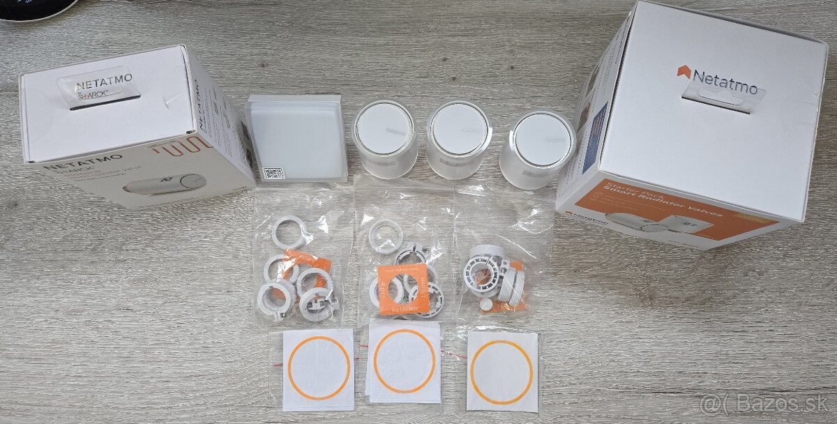 Netatmo Valves Starter Pack (3 termostatické hlavice)