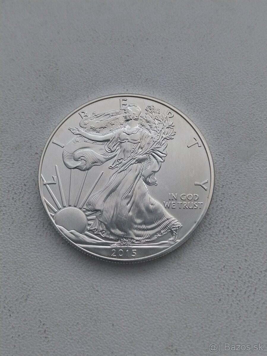 Strieborne investičné mince 1 OZ