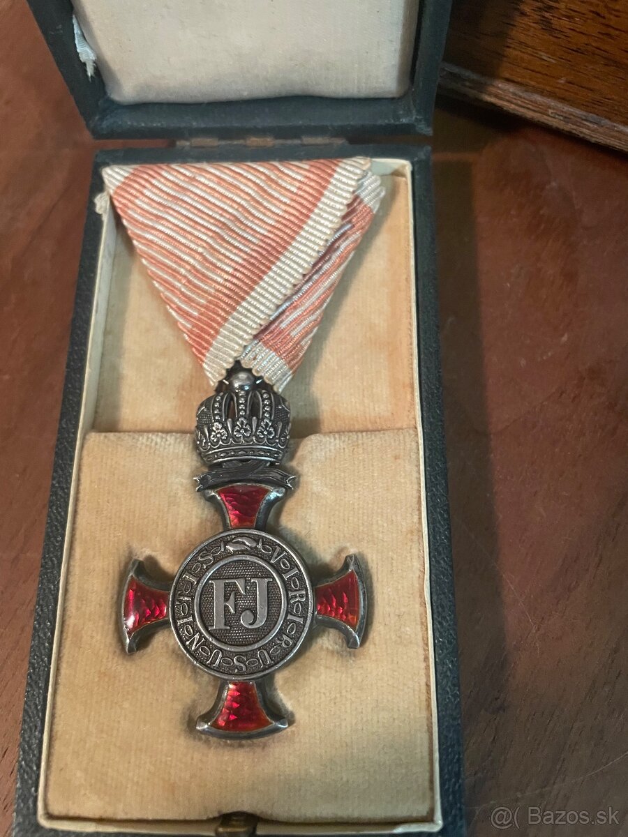 záslužný strieborný kríz 1849 FJ Rakúsko Uhorsko