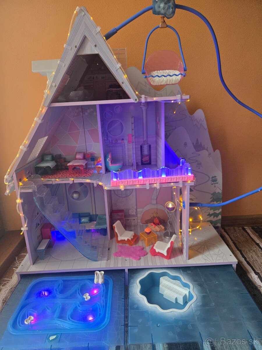 Veľký LOL SURPRISE SET AUTO DOMČEKA BÁBIKY