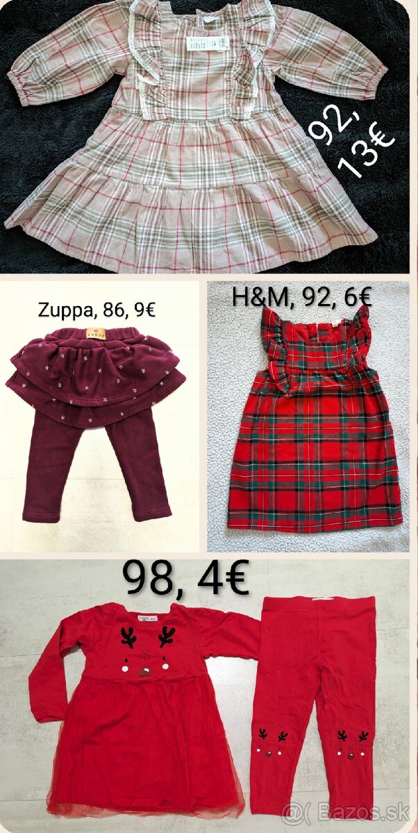 Vianočné oblečenie 86 a 92
