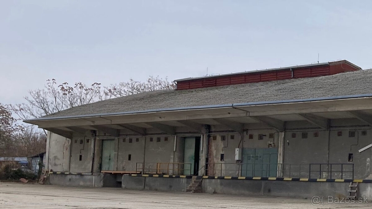 PREDAJ - výrobno-skladových priestorov v Šamoríne varianta