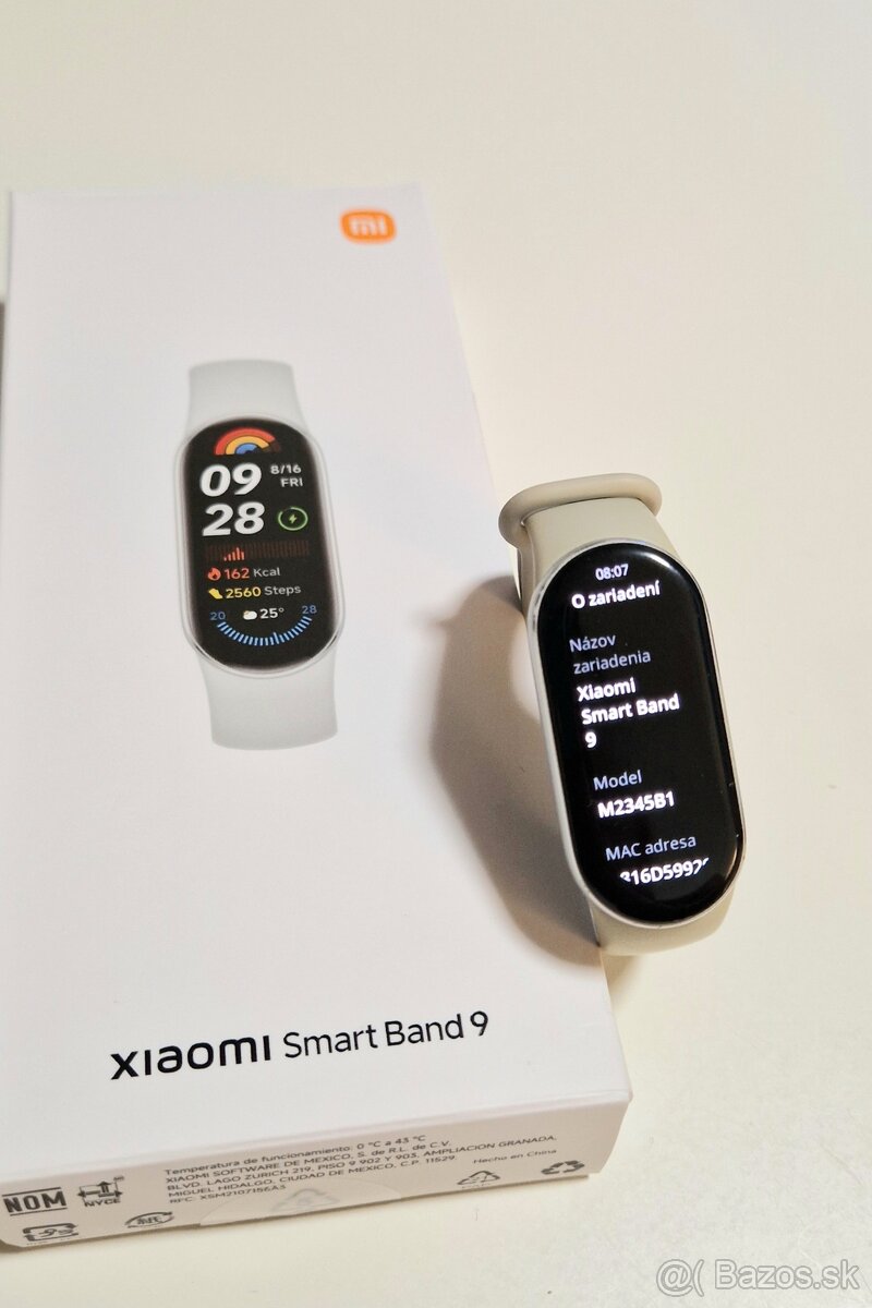 Xiaomi smart band 9 s prislusenstvom