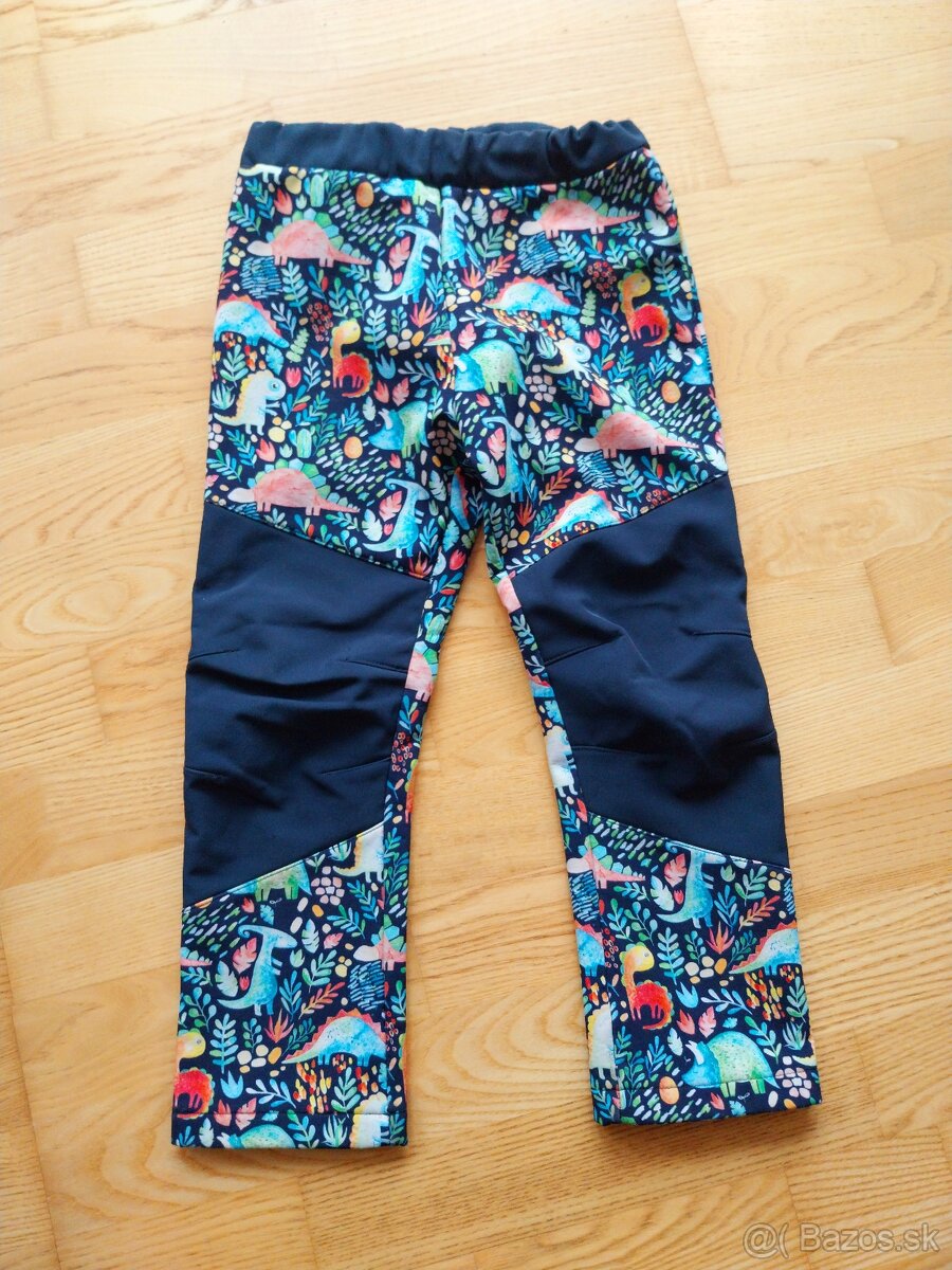 Zateplené softshelove nohavice