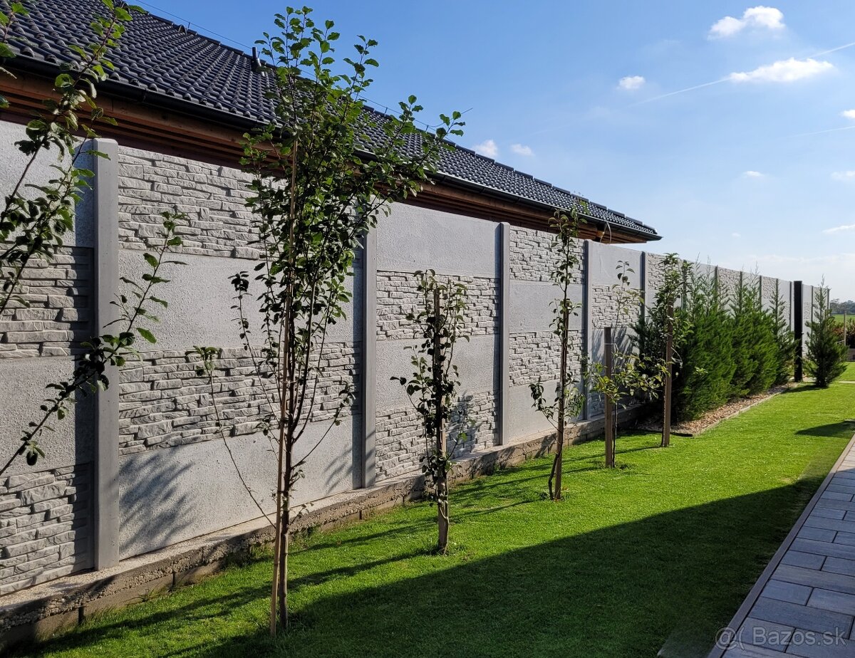 BETÓNOVÉ PLOTY NA KĽÚČ