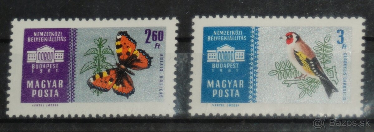 Poštové známky - Fauna 614 - neopečiatkované