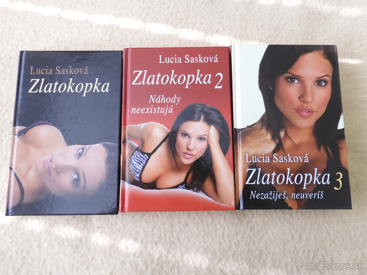 Lucia Sasková: Zlatokopka 1 + 2 + 3
